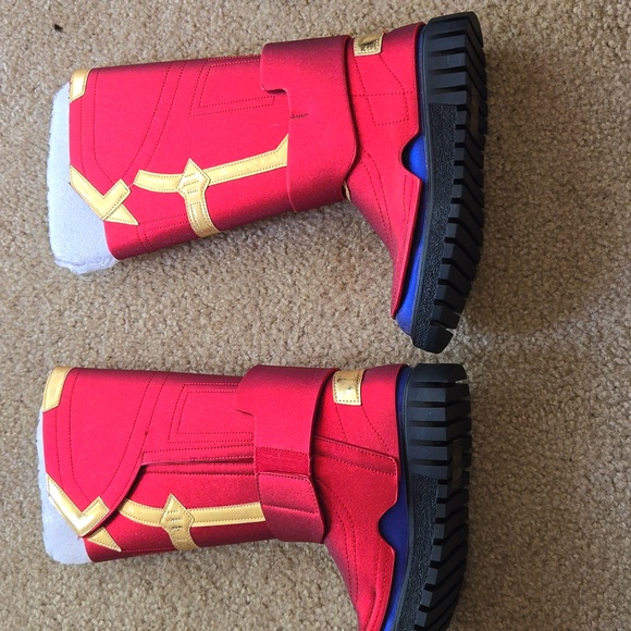 Captain Marvel cosplay avenger boots US 6 - Picture 4 of 7